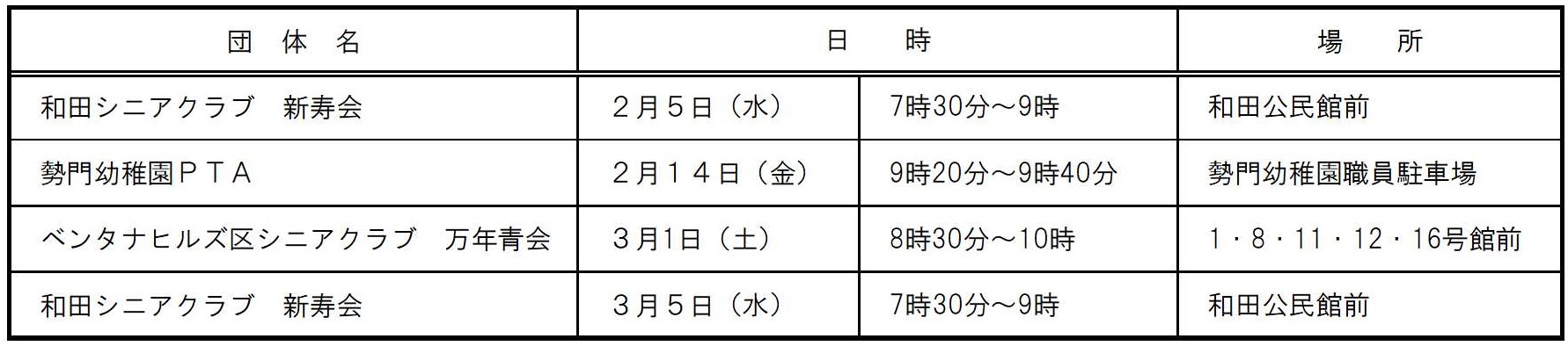 令和7年2月カレンダー